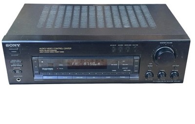 Sony STR-D615 5-Channel Dolby Pro Logic A/V Receiver FM AM Radio Tuner Black