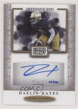 2021 Sage Premier Draft Auto Gold 45/100 Daelin Hayes #A51 Auto w6g