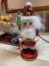 Kurt S. Adler Hollywood Nutcracker Holly Adler Sparkle Santa with Presents Hat