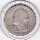 1936   Washington   Quarter  (90% Silver)  Coin