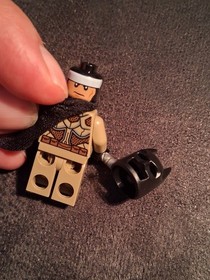 LEGO DC Desert Batman Minifigure sh0288 from Set 76056 100% LEGO