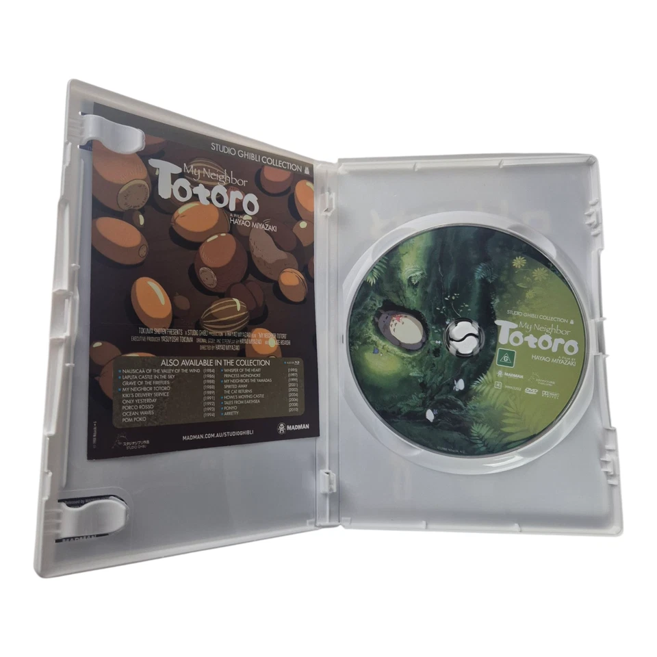 Paquete de DVD Studio Ghibli x3 - Totoro + Spirited Away + Howl's Castle - Región 4 Foto 3 de 4
