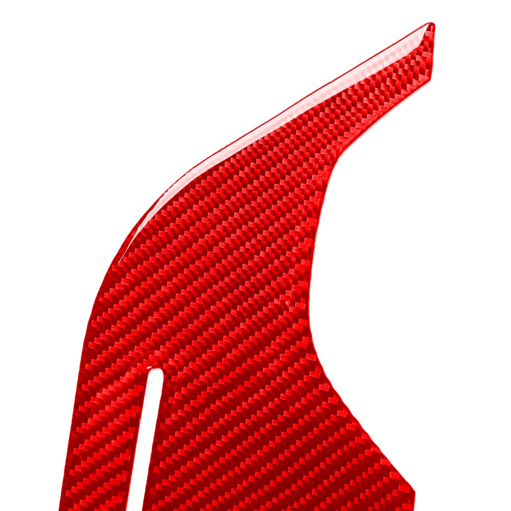 4pcs Carbon Fiber Red Interior Door Panel Trim For Jeep Wrangler JL 2018-2024 thumbnail 7