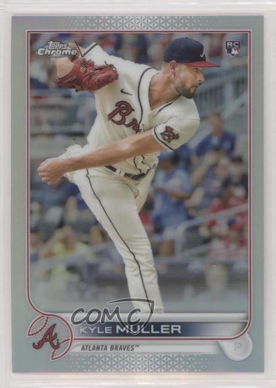 2022 Topps Chrome Refractor Kyle Muller #70 fo7