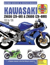 Used 1998-1999 Kawasaki ZX600G ZX-6R Service Manual