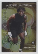 2023 Goodwin Champions Platinum Tortoise Shell 95/149 Israel Abanikanda Izzy y5d