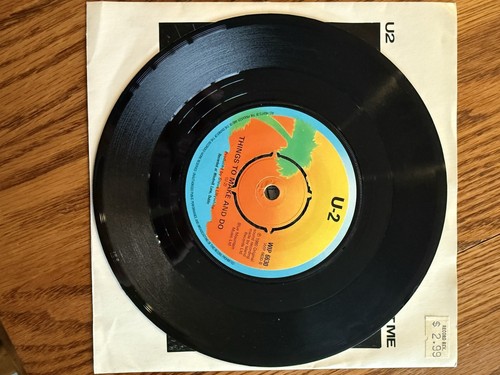 U2 - A Day Without Me 1980 7” Vinyl Single Island WIP 6630 UK MINT VINYL - Picture 4 of 4