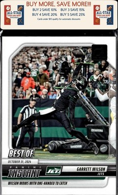 2025 Donruss #INS-GWN Garrett Wilson Best of Instant New York Jets