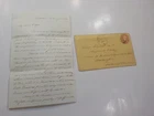 Civil War Letter 1864 U.S. Navy Surgeon George Clymer Rheumatism Cover Naval VTG