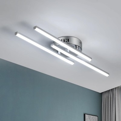 Comely LED Deckenleuchte, 18W geschwungene Design Deckenleuchte, 6500K kaltweiß 3