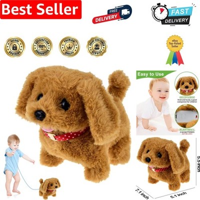 Spielzeug Hunde für 1-6 alte Jungen Mädchen Gassi Hundespielzeug für Kinder Alter 2 3 4 5 Elektro...
