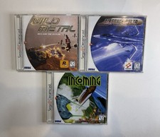 Wild Metal, Incoming, Airforce Delta; 3 Game Sega Dreamcast Lot; All Complete