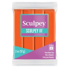 Sculpey III Oven-Bake Clay 2oz-Just Orange