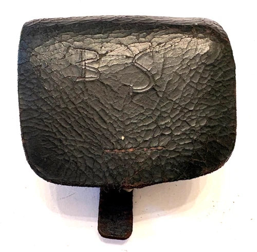 Early War Unmarked Union Cap Box. Good Condition and  Very Amusing Initials!