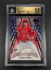 SHOHEI OHTANI 2018 TOPPS STADIUM CLUB BT-SO BEAM TEAM RED ROOKIE RC BGS 9.5 GEM
