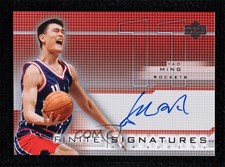 2003-04 Upper Deck Finite Signatures Yao Ming #YM HOF 9c6