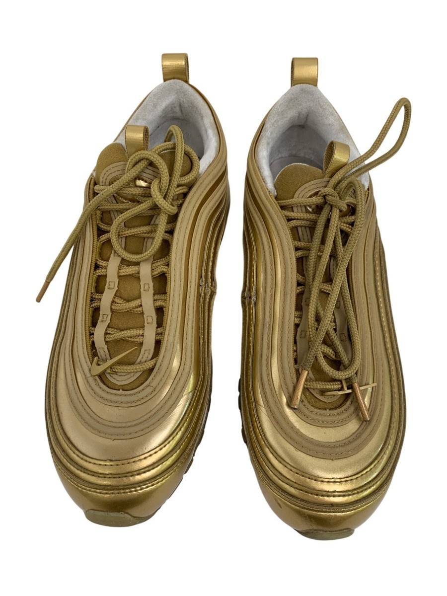 nike air max 97 qs sneakers in metallic gold