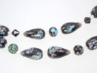 Antique 21'' Venetian Murano Millefiori 2-Strand Graduating Glass Bead Necklace — photo 6