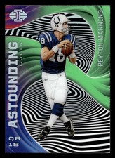 2020 Panini Illusions #A20 Peyton Manning Astounding Emerald