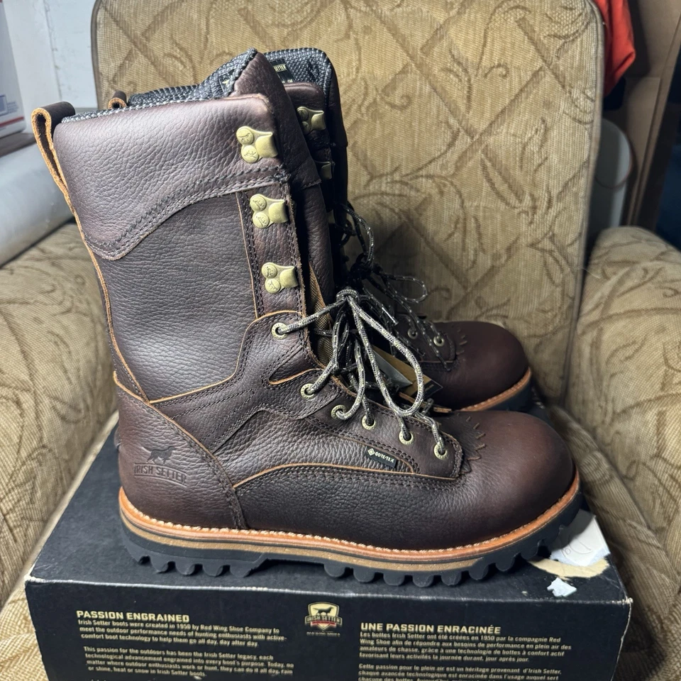 IRISH SETTER HUNTING BOOT SIZE 10D - Image 2 of 4