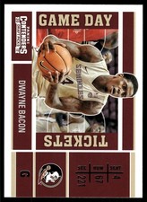 2017 Panini Contenders Draft Picks #20 Dwayne Bacon Game Day Tickets