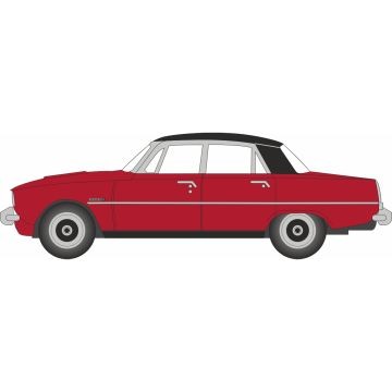 Oxford Diecast 76RP007 Rover P6 Brigade Red OO Gauge