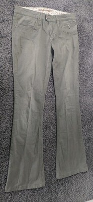 Highway Jeans Pants Women's 7 Green Boot cut 