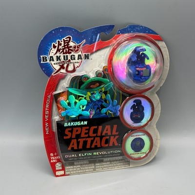 Bakugan Dual Elfin Revolution Aquos Special Attack New Vestroia Battle Brawlers