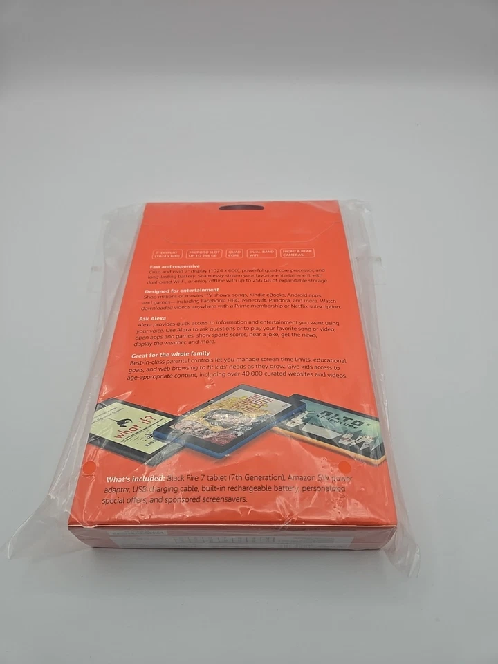 Amazon Fire HD 7 Tablet - 8 GB, Wi-Fi, 8 in - Black - Image 4 of 4