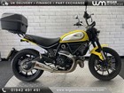 DUCATI SCRAMBLER 800, 22 plate, 819 miles, PRISTINE 2 OWNER BIKE WITH TOP BOX