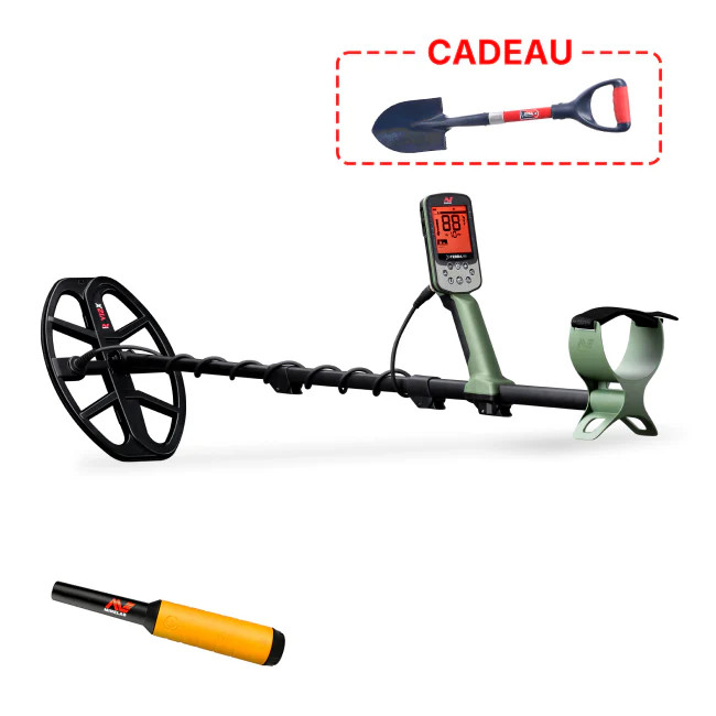 Minelab X-Terra Pro pack avec pointer de détection de métaux tout terrain