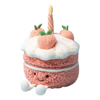  Melbie Peach Cake上海限定 ケーキ ぬいぐるみ Jellycat Melbie Peach Cake 🎂 🍑 （2025 🇨🇳 exclusive