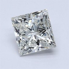 1.05 CT Cert. GIA Princess Cut Natural Mined Diamond Loose J color IF clarity 3540.00 per carat