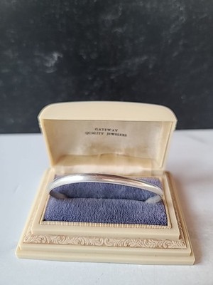 Comstock Sterling Silber Armreif ''One Day At A Time'' Vintage LESEN