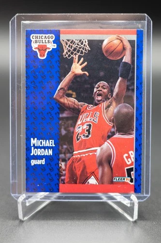 1991-92 Fleer #29 Michael Jordan Base Chicago Bulls
