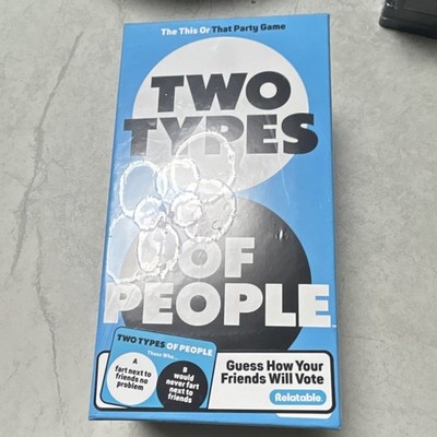 What Do You Meme? Two Types of People Party Guessing Game, 17+, 3 Players