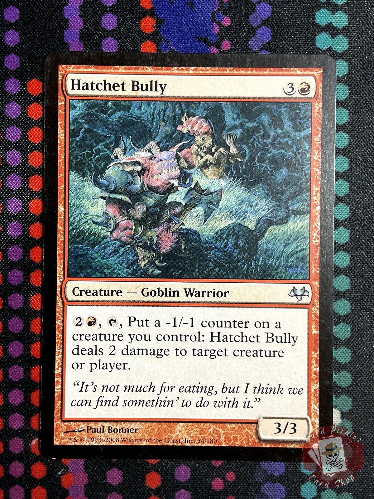 Hatchet Bully 54 Uncommon Eventide Magic: The Gathering Lightly Played