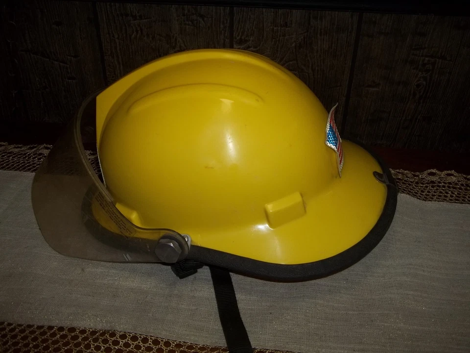 Casco de bomberos Bullard Firedome II FH2100 protector facial protector de cuello Foto 4 de 4