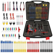110PCS Automotive Circuit Test Lead Kit, Multimeter Leads Kit,Multi Function ...