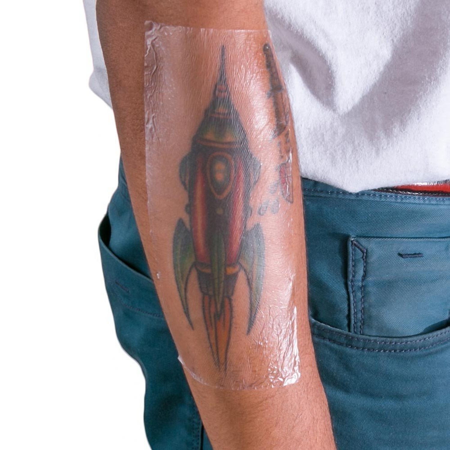 Recovery Aftercare Derm Shield Tattoo Cover Up Patch - Latex-Free & Waterproo...