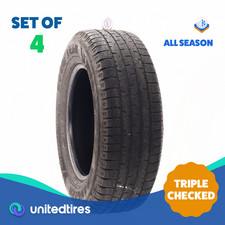 Set Of 4 Used 26565r18 Goodyear Wrangler Steadfast Ht Kevlar - 6.5-7.532