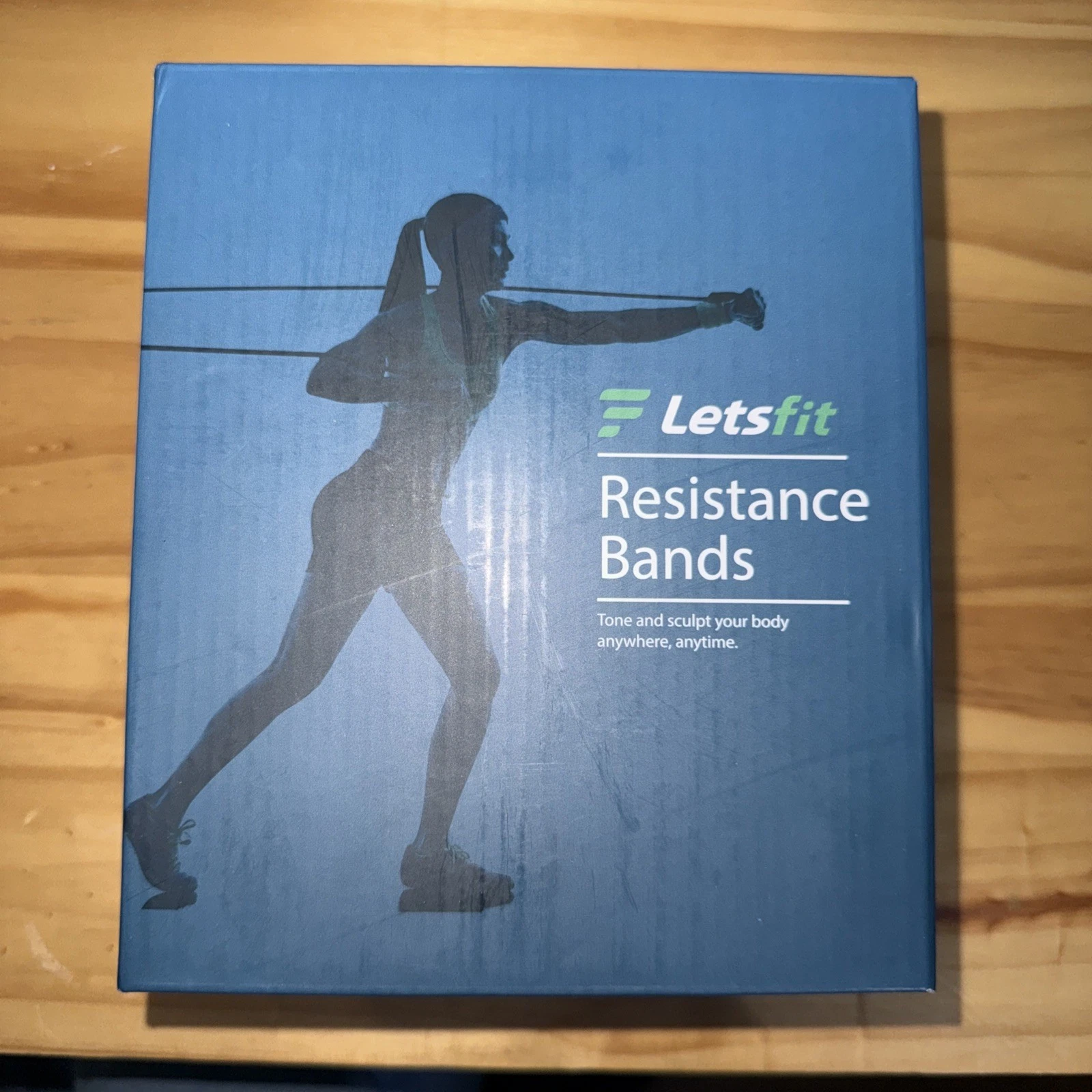 Letsfit Resistance Bands Set Exercise Bands with Handles Training