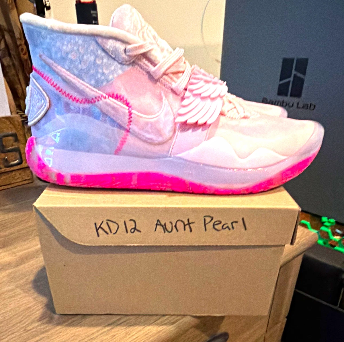25+ Nike KD 12 Aunt Pearl for sale | Updated Oct 2026