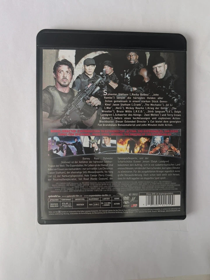The Expendables BluRay Extended Director's Cut  - Bild 4 von 4