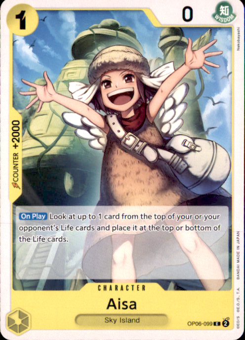 Aisa C One Piece TCG Card Game OP06-099 NM