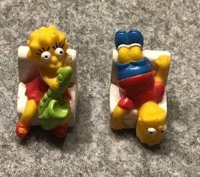 Ü Eggs Figures Simpsons Lisa And Bart 1991 Surprise Eggs Egg