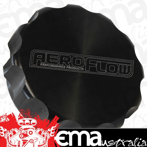 Aeroflow AF59-460-40BLK Replacement Billet Cap suits -40 Base Black Anodised - Picture 1 of 3