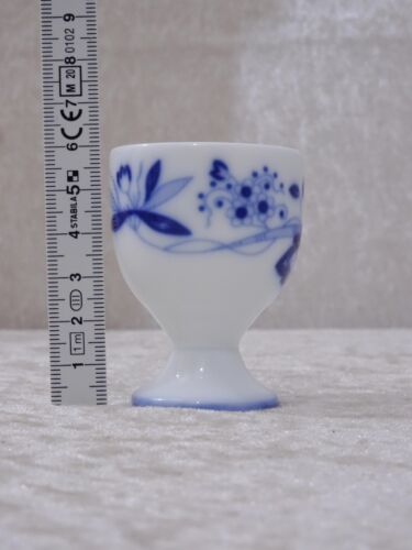 Huevo De Cerámica Antiguo Con Diseño De Cebolla Vintage Alrededor De 1900 - 6 cm - Imagen 3 de 4