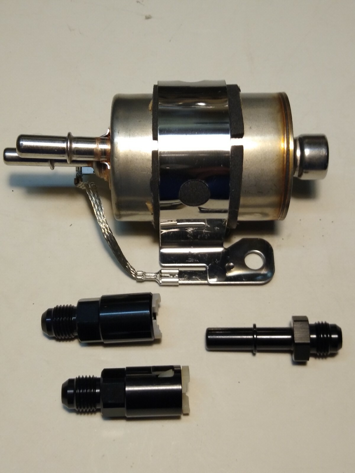 Corvette Fuel Filter Regulator with 6an Adapters eBay