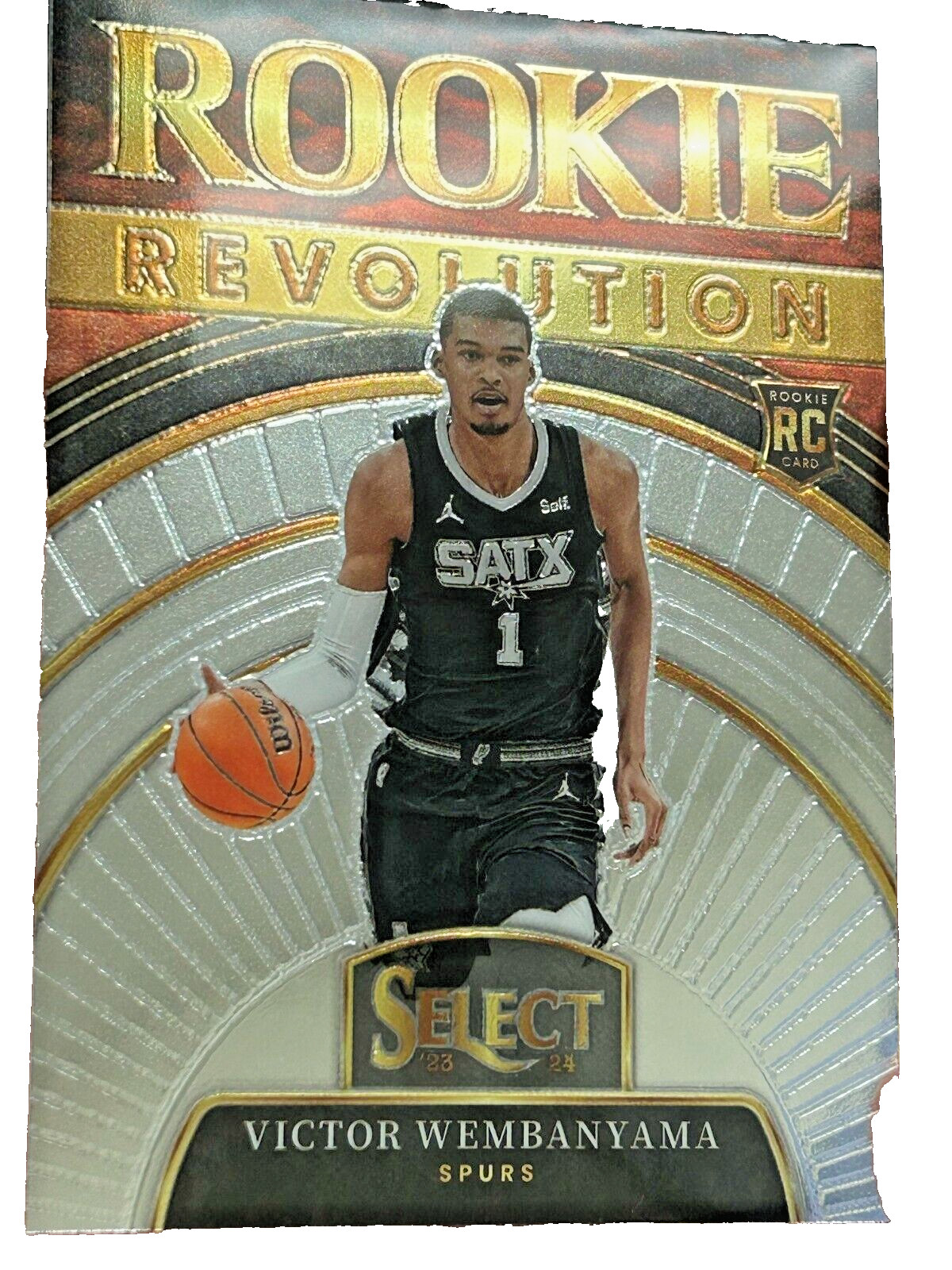 Victor Wembanyama (RC) 2023-24 Panini Select - Rookie Revolution Silver #9